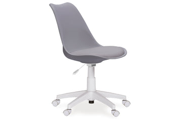 SILLA ESTUDIO GIRATORIA LINA GRIS. ADC | MUEBLECENTER