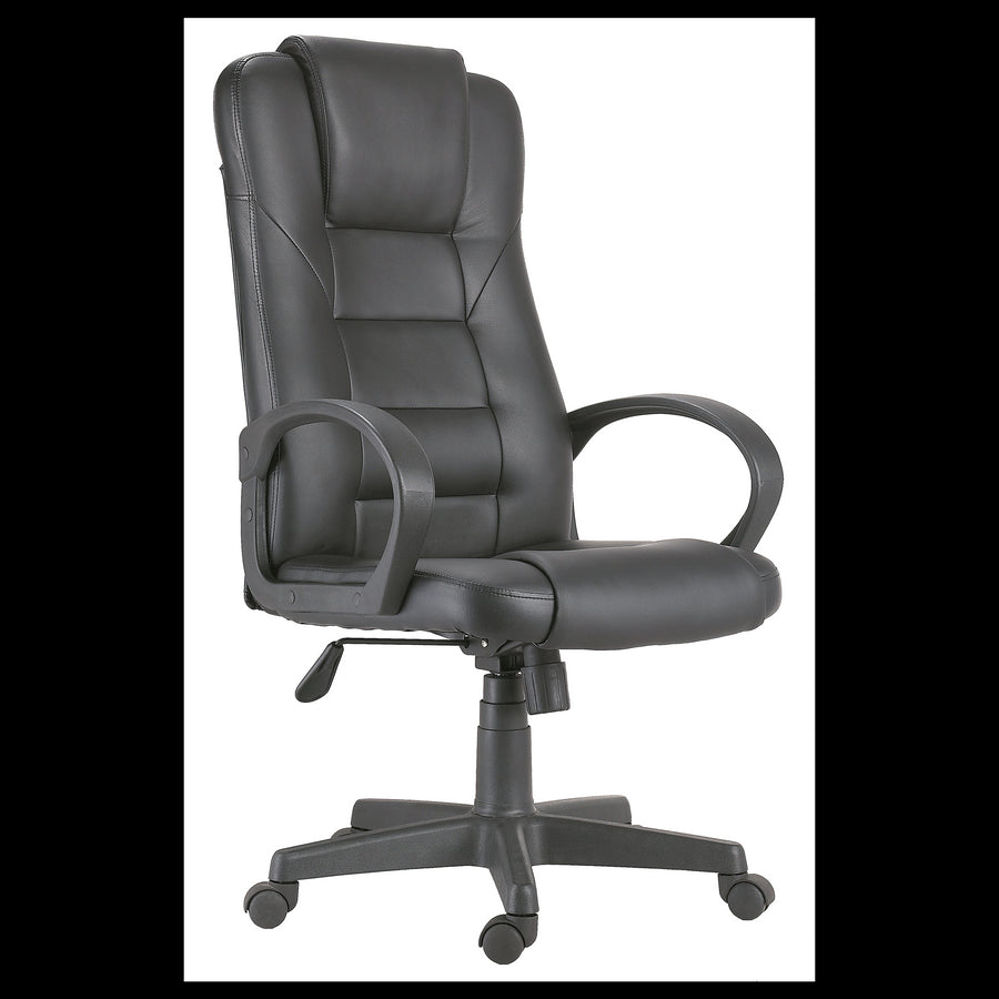 SILLA DE DESPACHO MODELO LAWYER NEGRO ADC | MUEBLECENTER