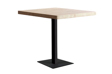 MESA MOSS 70 X 70 CM ROBLE NORDISH / NEGRO. ADC | MUEBLECENTER