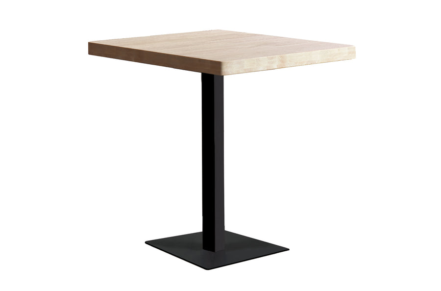 MESA MOSS 60 X 60 CM ROBLE NORDISH / NEGRO. ADC | MUEBLECENTER