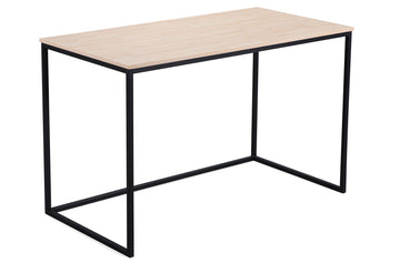 MESA ESTUDIO MIA ROBLE NORDISH / NEGRO 120 X 60 CM. ADC | MUEBLECENTER