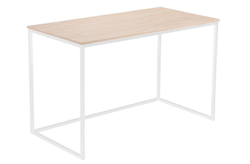 MESA ESTUDIO MIA ROBLE NORDISH / BLANCO 120 X 60 CM. ADC | MUEBLECENTER