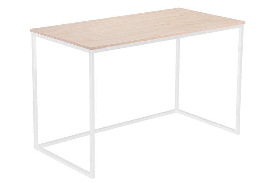 MESA ESTUDIO MIA ROBLE NORDISH / BLANCO 120 X 60 CM. ADC | MUEBLECENTER