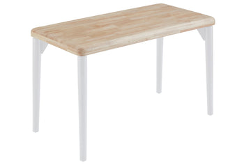 MESA FIJA MOON 120 x 60 CM NORDISH / BLANCO. | ADC MUEBLECENTER | Envío Gratuito con Servicio de Subida a Domicilio Incluido