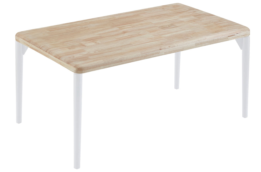 MESA COMEDOR FIJA MOON 160 x 100 CM NORDISH / BLANCO | ADC MUEBLECENTER | Envío Gratuito con Servicio de Subida a Domicilio Incluido