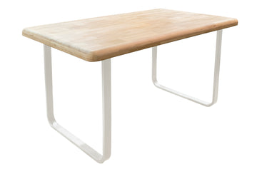 MESA COMEDOR FIJA SMOOTH 140 x 80 CM NORDISH / BLANCO | ADC MUEBLECENTER | Envío Gratuito con Servicio de Subida a Domicilio Incluido