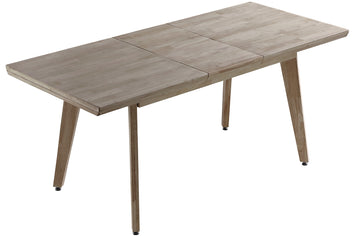 MESA COMEDOR EXTENSIBLE GENOVA 140 - 180 x 80 CM MADERA ROBLE HONEY 
ADC | MUEBLECENTER