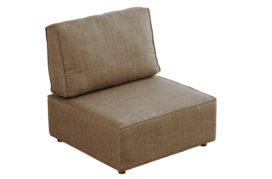 MODULO CON RESPALDO 90 X 93 CM SOFa MODULAR MOU TEJIDO BEIGE. ADC | MUEBLECENTER