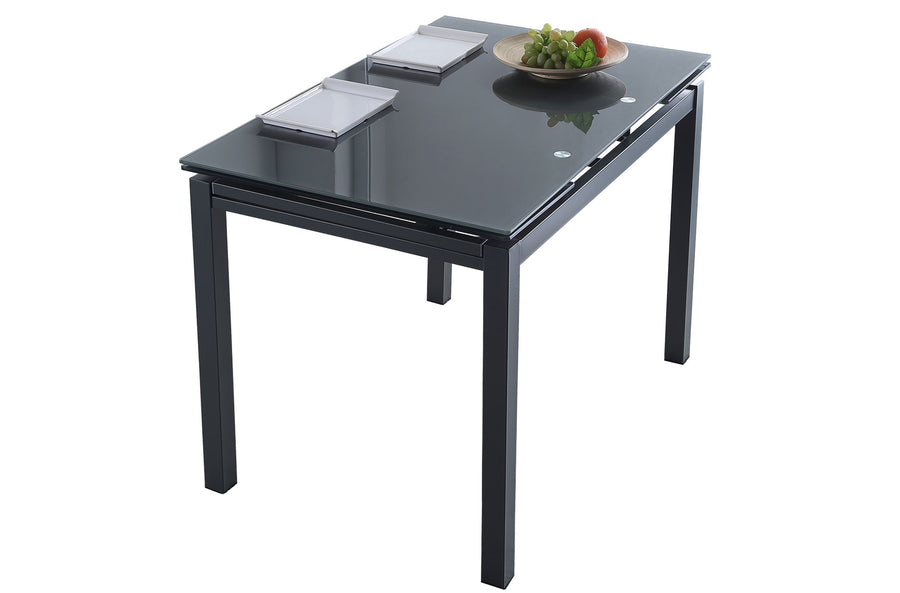 MESA COMEDOR EXTENSIBLE MILaN 110 - 170 x 70 CM GRIS ADC | MUEBLECENTER