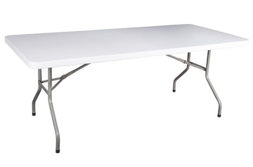 MESA PLEGABLE EVENTOS 200 x 90 CM BLANCO. ADC | MUEBLECENTER